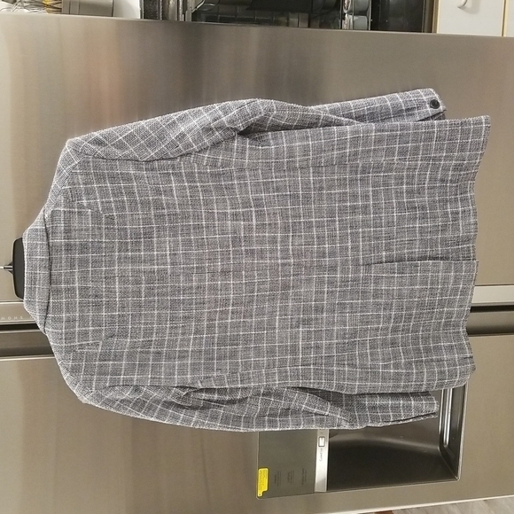 💕RAG & BONE💕 Ames Deconstructed Check Tweed Relaxed Fit Blazer Grey 8 NWT - Picture 12 of 16